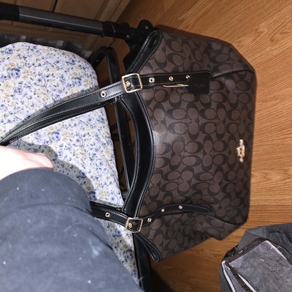 Coach Signature Brown Tote Bag